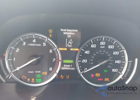 2019 Acura Tlx Tech Pkg из США, поврежденный, VIN 19UUB1F59KA000792